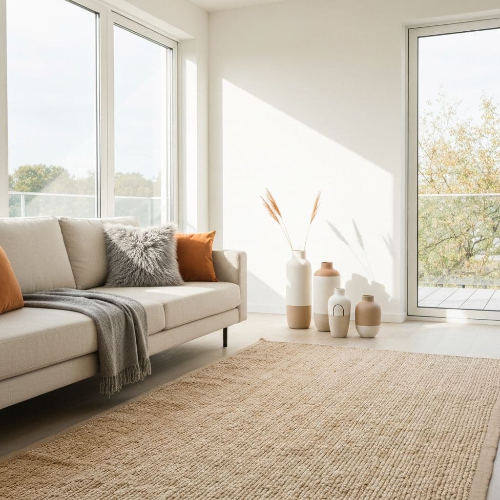 A beautifully styled modern living room